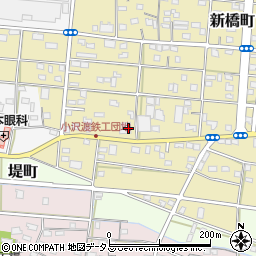 静岡県浜松市中央区新橋町548周辺の地図