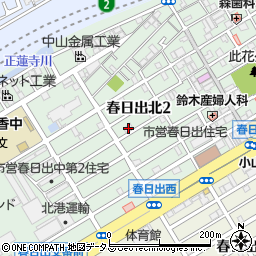 竹村屋クリーニング周辺の地図