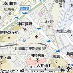 兵庫県神戸市兵庫区東山町4丁目37-7周辺の地図
