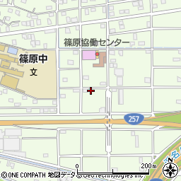 静岡県浜松市中央区篠原町20415周辺の地図