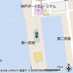 神戸みなと温泉蓮周辺の地図