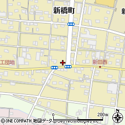 静岡県浜松市中央区新橋町573周辺の地図