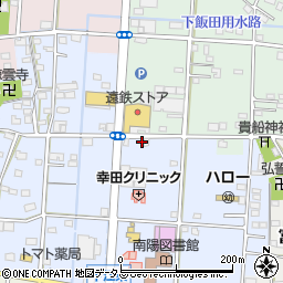 静岡県浜松市中央区下江町437周辺の地図