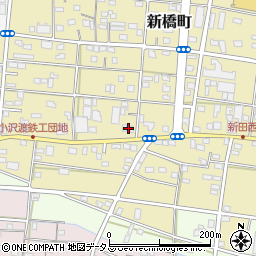 静岡県浜松市中央区新橋町563周辺の地図