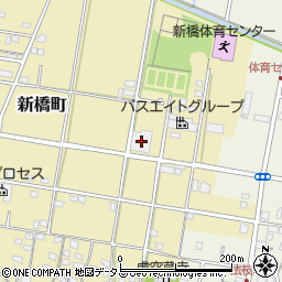 静岡県浜松市中央区新橋町28周辺の地図