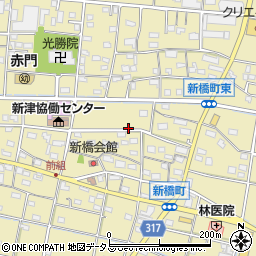 静岡県浜松市中央区新橋町1046周辺の地図