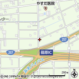 静岡県浜松市中央区篠原町20848周辺の地図
