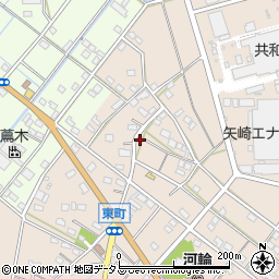 静岡県浜松市中央区東町93周辺の地図