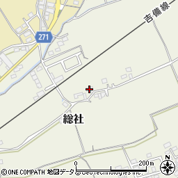 岡山県総社市総社1323周辺の地図