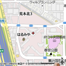 府営春宮住宅周辺の地図