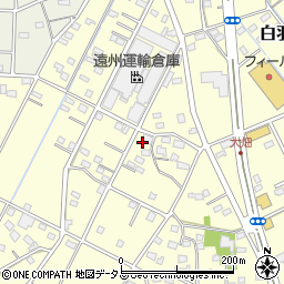 静岡県浜松市中央区白羽町426周辺の地図