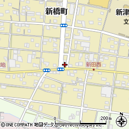 静岡県浜松市中央区新橋町579周辺の地図