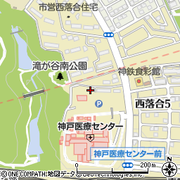 国立病院機構　神戸医療センター　ＲＣ－３周辺の地図