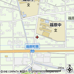 静岡県浜松市中央区篠原町20247周辺の地図