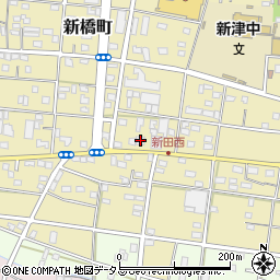 静岡県浜松市中央区新橋町695周辺の地図
