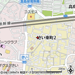 岡山県岡山市中区さい東町2丁目8-6-4周辺の地図