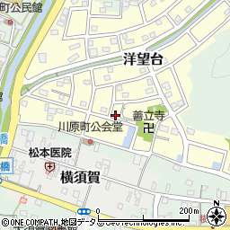 静岡県掛川市洋望台3-1周辺の地図