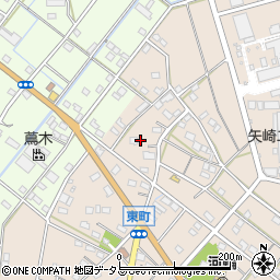 静岡県浜松市中央区東町71周辺の地図