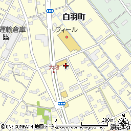 静岡県浜松市中央区白羽町661周辺の地図
