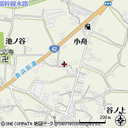 愛知県豊橋市小島町小舟20周辺の地図