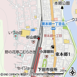 株式会社伊豆急メンテナンス　下田班周辺の地図