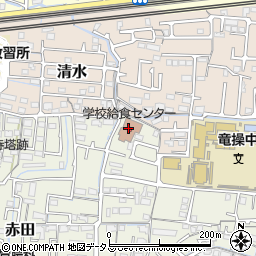 岡山市役所岡山市教育委員会　岡山学校給食センター周辺の地図