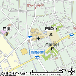 浜松市立白脇小学校周辺の地図