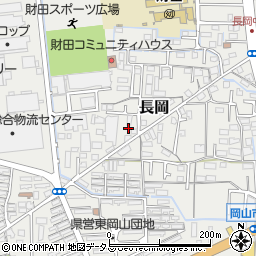 岡山県岡山市中区長岡260周辺の地図