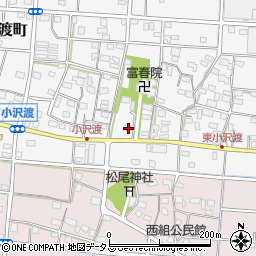静岡県浜松市中央区小沢渡町585周辺の地図