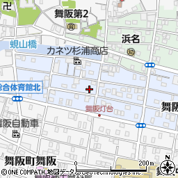静岡県浜松市中央区舞阪町長十新田124周辺の地図