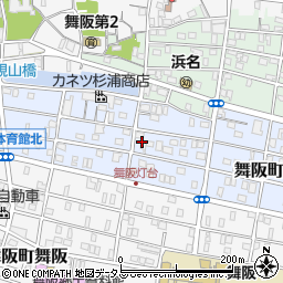 静岡県浜松市中央区舞阪町長十新田171周辺の地図