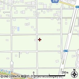 静岡県浜松市中央区篠原町22620周辺の地図