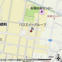 静岡県浜松市中央区新橋町18周辺の地図