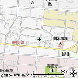 静岡県浜松市中央区小沢渡町637周辺の地図