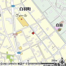 静岡県浜松市中央区白羽町475周辺の地図