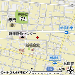 静岡県浜松市中央区新橋町1048周辺の地図