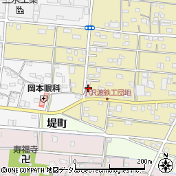 静岡県浜松市中央区新橋町543周辺の地図