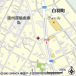 静岡県浜松市中央区白羽町464周辺の地図