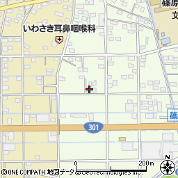 静岡県浜松市中央区篠原町20043周辺の地図