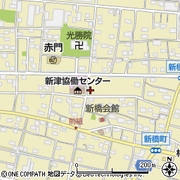 静岡県浜松市中央区新橋町1054周辺の地図