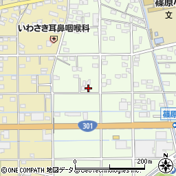 静岡県浜松市中央区篠原町20044周辺の地図