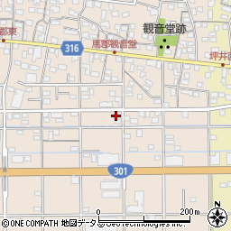 静岡県浜松市中央区馬郡町4589周辺の地図