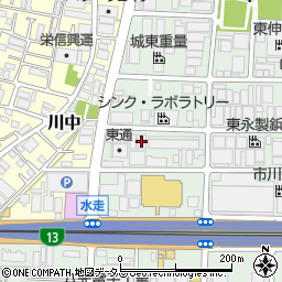 日本文化用品安全試験所周辺の地図