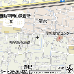 岡山県岡山市中区赤田120-1周辺の地図
