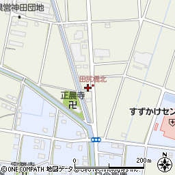 静岡県浜松市中央区神田町1494周辺の地図