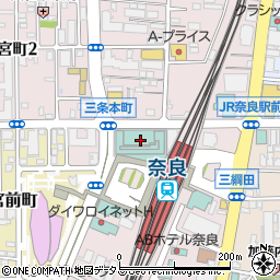 ホテル日航奈良 ロビーラウンジ・ファウンテン周辺の地図