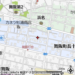 静岡県浜松市中央区舞阪町長十新田175周辺の地図