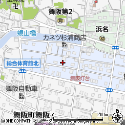 静岡県浜松市中央区舞阪町長十新田127周辺の地図