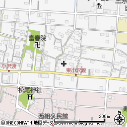 静岡県浜松市中央区小沢渡町600周辺の地図