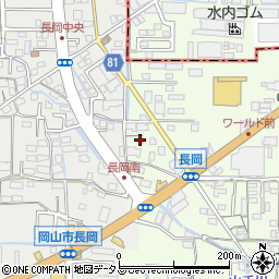 岡山県岡山市中区下435周辺の地図